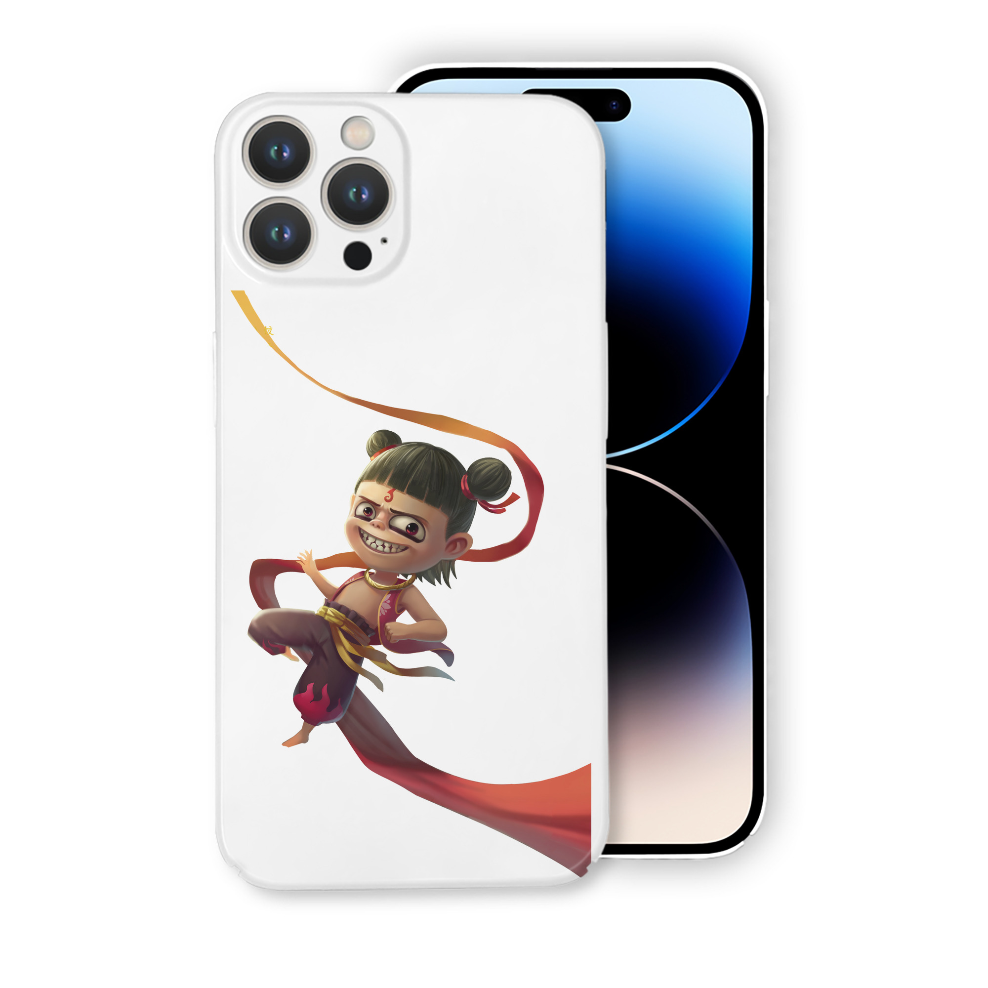 （画像用） Ne Zha 2 ナタ 魔童の大暴れ 【iPhone 14シリーズ対応】ハードケース